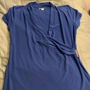 Petite Blue Blouse